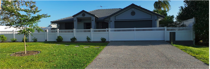 Executive Parkside front gate