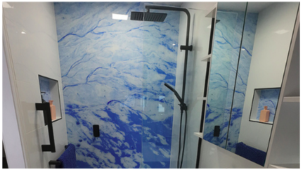 Master ensuite shower